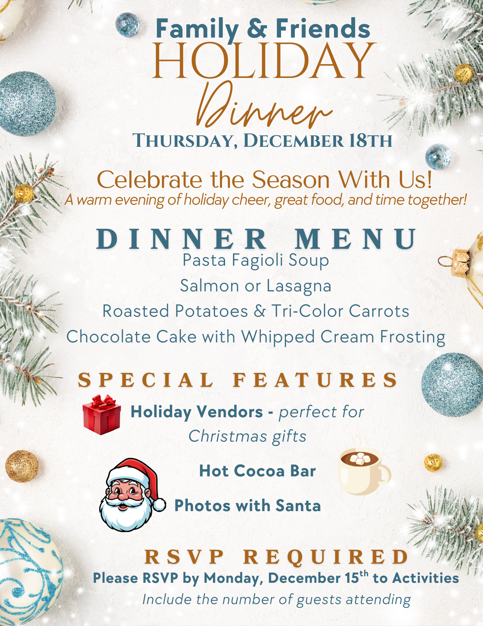 Holiday Dinner!